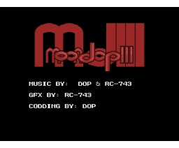 Moon DOP #3 (2000, MSX2, Moai-Tech)