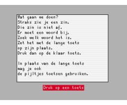 Veilig Leren Lezen - Programma 8 (1987, MSX2, Zwijsens Educatieve Software)