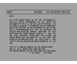 MSX DISKTYDSCHRIFT NR15 (1989, MSX2, White Soft)