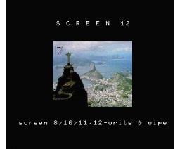 Screen 8/10/11/12 - Write & Wipe (1992, MSX2, MSX2+, A.Steiner)