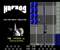 Herzog (1988, MSX2, Tecno Soft)