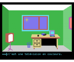 Intérieur (1985, MSX, Eric von Ascheberg)