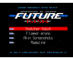 FutureDisk 20 (1995, MSX2, S.T.U.F.F.)