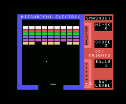 Smash Out (MSX, Knights Computers)
