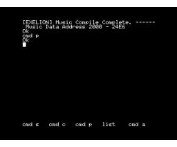 Exelion (1991, MSX, Elemental Soft)