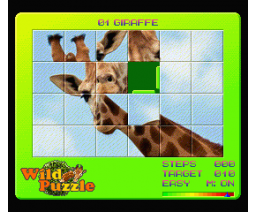 Wild Puzzle (2016, MSX2, Mapax)