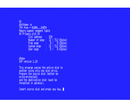 MSX Expansion RAM Cartridge Utility Disk (1991, MSX2, ASCII Corporation)