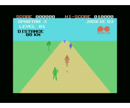 Spartan X (1985, MSX, Pony Canyon)