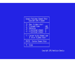 Dynamic Tools (1991, MSX2, Peter Vaesen)