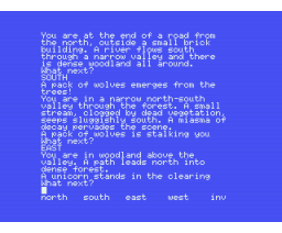 Adventure Quest (1983, MSX, Level 9 Computing)