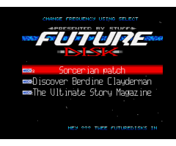 FutureDisk 16 - Story Disk (1994, MSX2, S.T.U.F.F.)