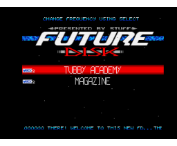 FutureDisk 40 (1999, MSX2, S.T.U.F.F.)