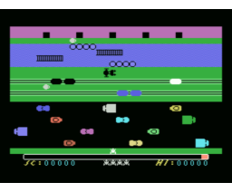 Frogger (1987, MSX, ODIN Software)