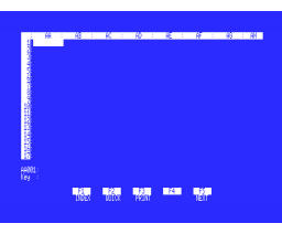 MSX Home Office - Spreadsheet (1986, MSX, Computer Mates)