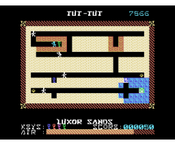 TuT-TuT Egyptian Tomb Raid (2024, MSX, David A Stephenson)