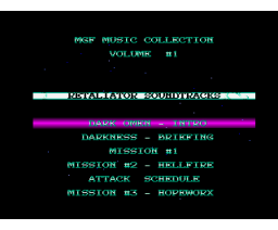 MGF Music Collection Volume #1 (MSX2, MGF)