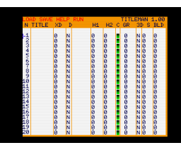 Titleman (1992, MSX2, Tencas Group)