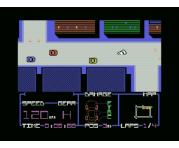 XRacing (2019, MSX, Brain Games)