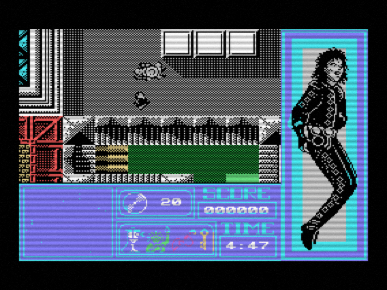 Moonwalker - The Computer Game (1989, MSX, US Gold) | Generation MSX Michael Jackson In Gold Magazine