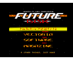 FutureDisk 06 (1993, MSX2, S.T.U.F.F.)
