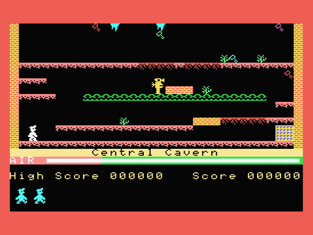 Manic Miner (1984, MSX, Software Projects) | Generation MSX