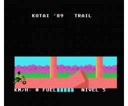 Trail (1989, MSX, Kotai)