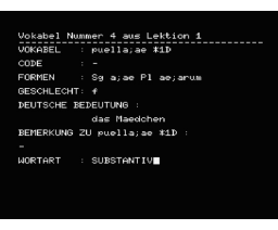 Liber Latinus A1 (1986, MSX2, Philips Germany)