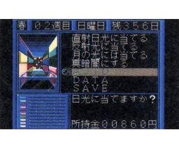 Sim Strange Thing (1992, MSX2, Studio Esutoria)