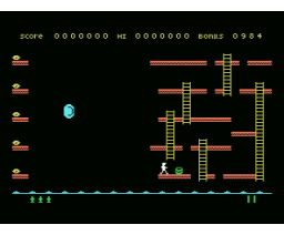Space Walk (1986, MSX, S.V.L. Software)