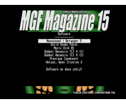 MGF Magazine #15 (1997, MSX2, MGF)