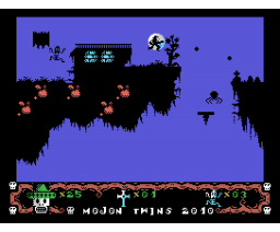 Zombie Calavera Prologue (2021, MSX, The Mojon Twins)