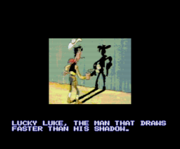 Lucky Luke Demo (1994, MSX2, Delta Soft)