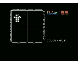 Pattern Editor "Robin" (1985, MSX, Pony Canyon)