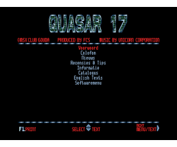 Quasar #17 (1992, MSX2, MSX Club Gouda)