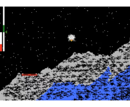 Mars Lander (2021, MSX, MSX2, Murilo T. Carmello)