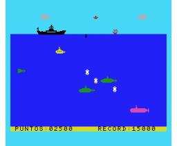 Defensa del Estrecho (1986, MSX, Inforpress)