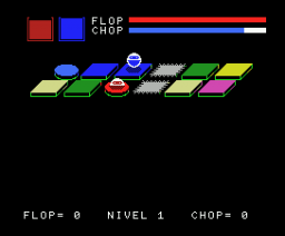 Flop Chop (1985, MSX, Iveson Software)