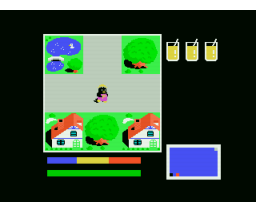 Nikonikopun: Maze Date (1984, MSX, R&D Computer Co. Ltd)