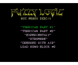 SCC Musix disk (1992, MSX2, Fuzzy Logic)