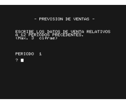 Previsiones (1986, MSX, Inforpress)