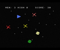 Astro Rocks (1984, MSX, Kuma Computers)