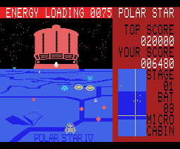 Polar Star (1984, MSX, Micro Cabin)