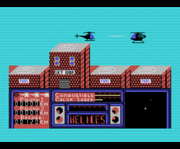 Sky War (1988, MSX, OMK Software)