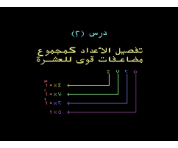 Math for sixth grade (1990, MSX, Al Alamiah)