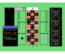 Roulette (1984, MSX, Spectravideo (SVI))