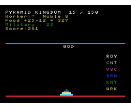 Pyramid Kingdom (2026, MSX2, Kirameki Koubou)