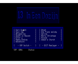 13 in een dozijn (1998, MSX2, Surrec)