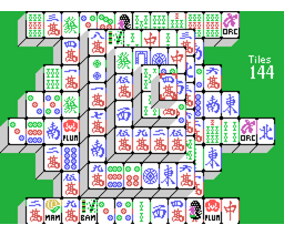 Mahjong Solitaire (2021, MSX, Under4Mhz)
