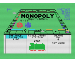 Monopoly (1986, MSX, Leisure Genius)