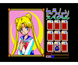 Mole Attack Game: Sailor Moon Special (1992, MSX2, 3.5inchDo)